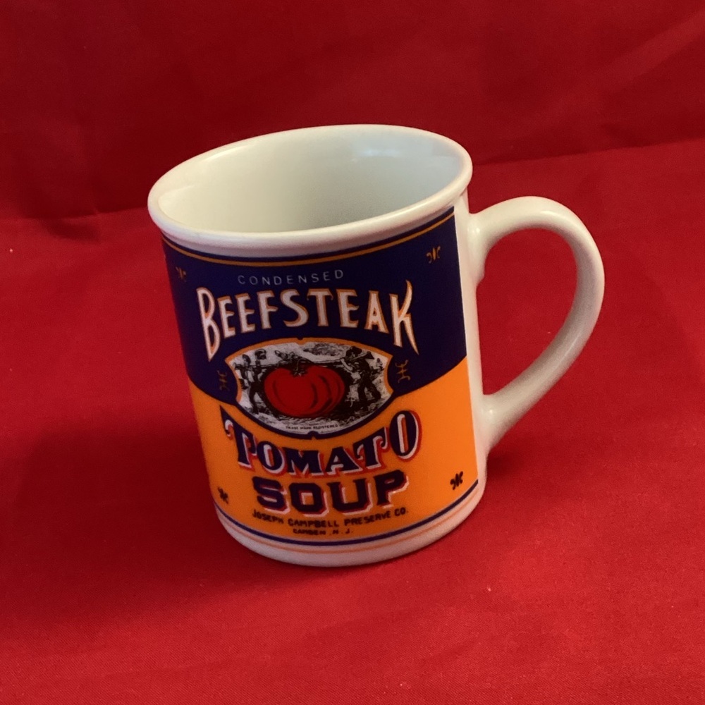 Campbell Beef Steak Tomato Soup Company 125th Anniversary Soup Mug Collection